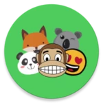 monkey whatsapp stickers android application logo